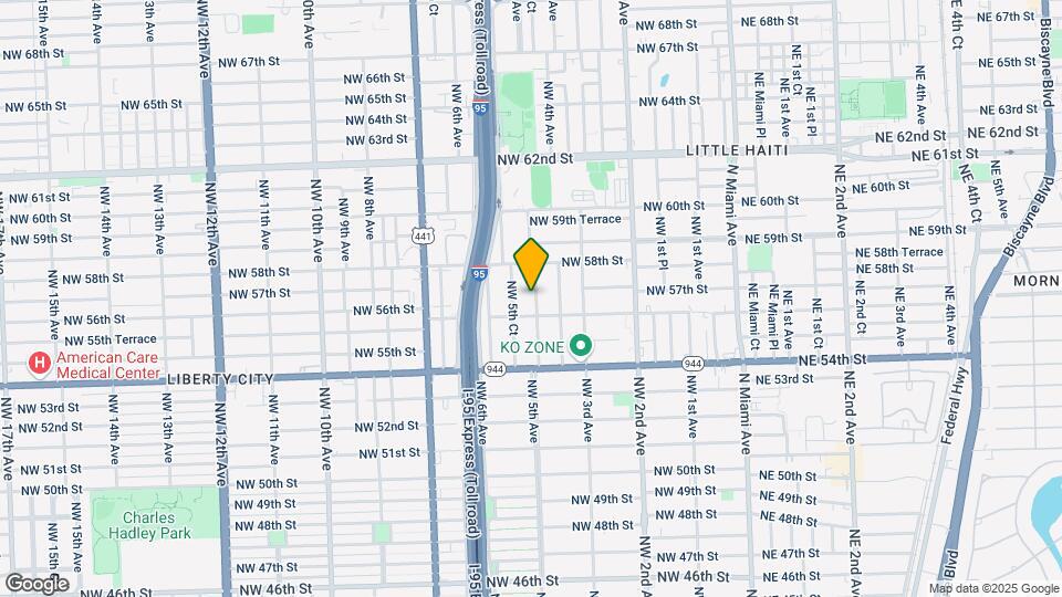 5624 NW 5th Ave Map and Location Details