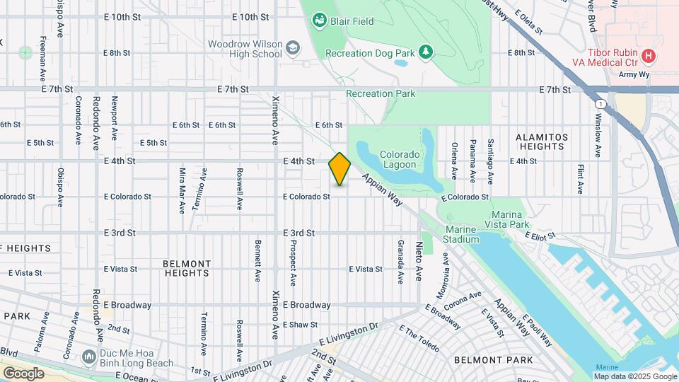 4725-4727 E Colorado St Map and Location Details