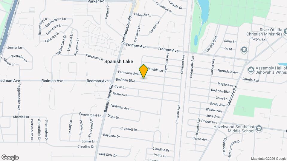 1455 Redman Blvd Map and Location Details