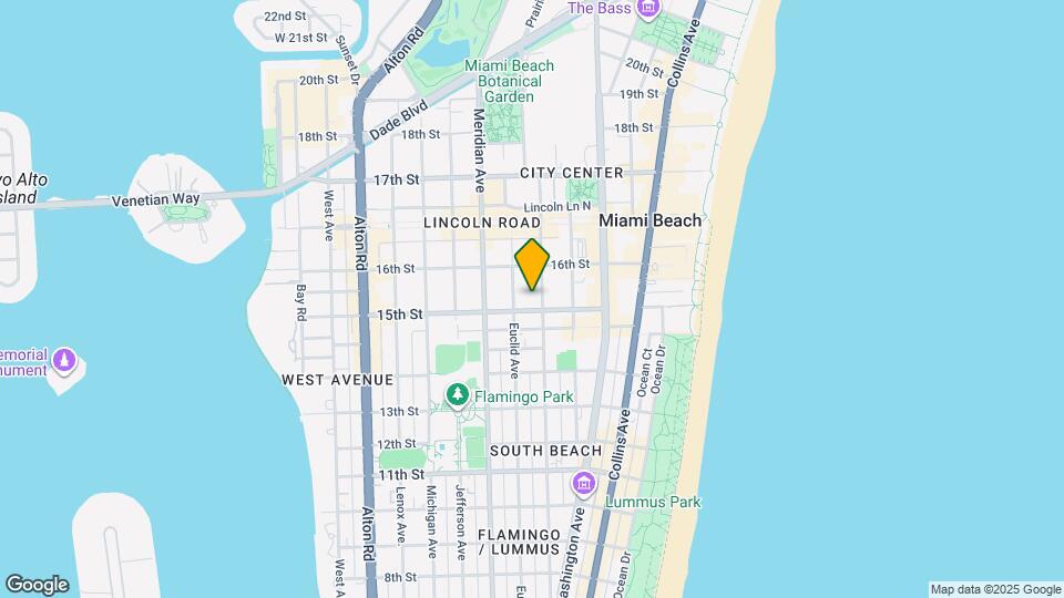 1512 Pennsylvania Ave Map and Location Details