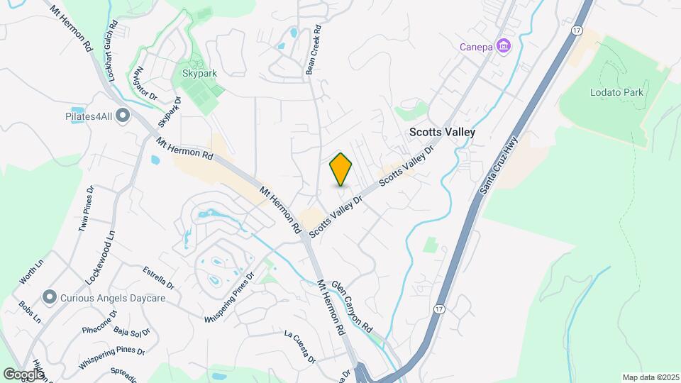 4121 Scotts Valley Dr Map and Location Details