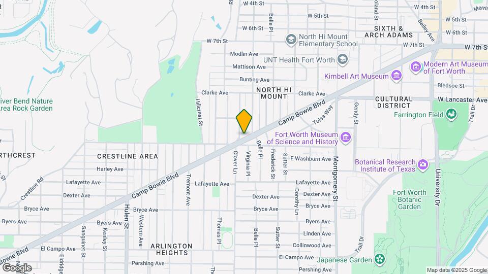 4012 Camp Bowie Blvd Map and Location Details