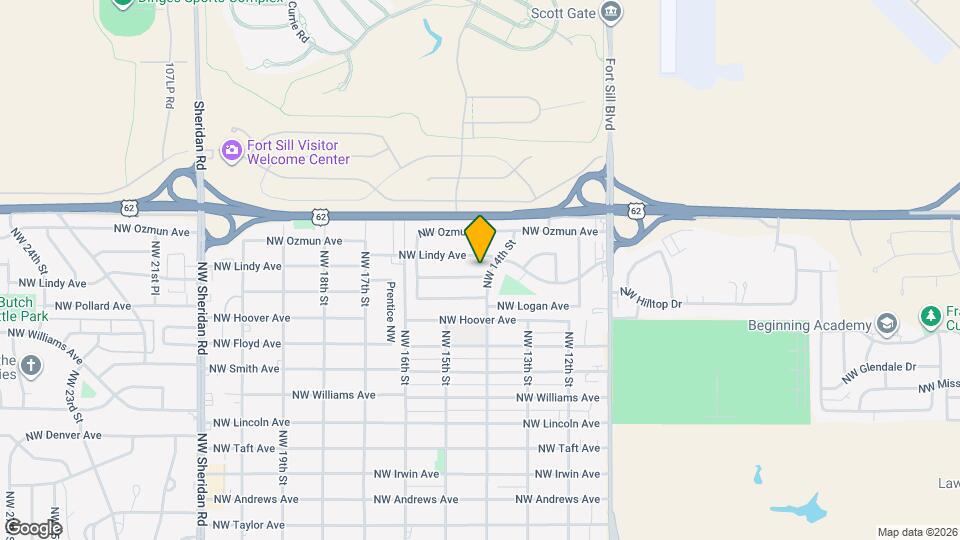 1403 NW Longview Ave Map and Location Details