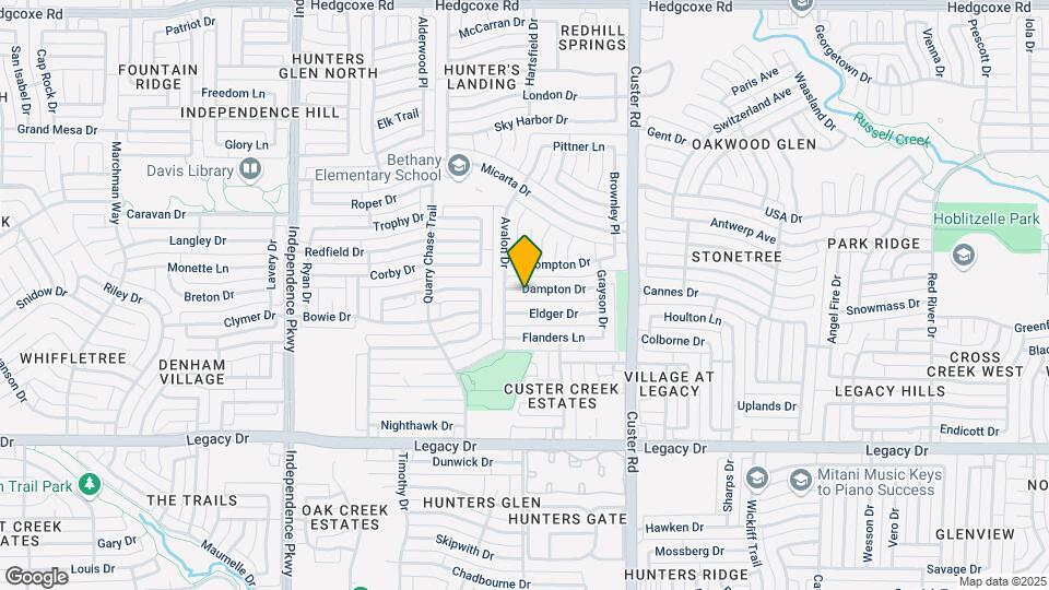 2320 Dampton Dr Map and Location Details