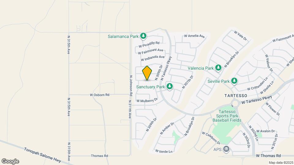 30995 W Whitton Ave Map and Location Details