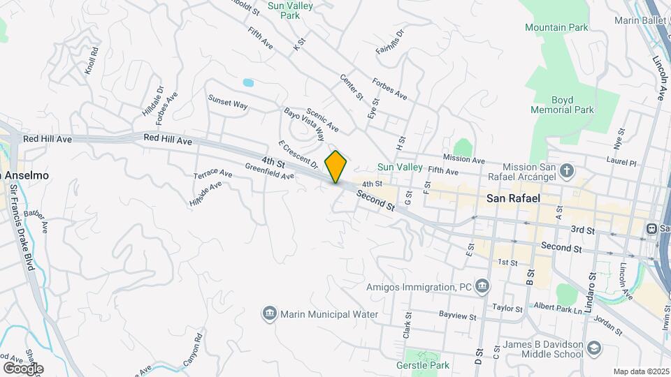 211 West End Ave, Unit B Map and Location Details