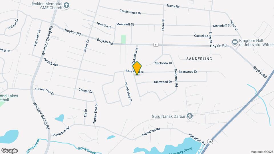 4306 Parkwood Dr Map and Location Details