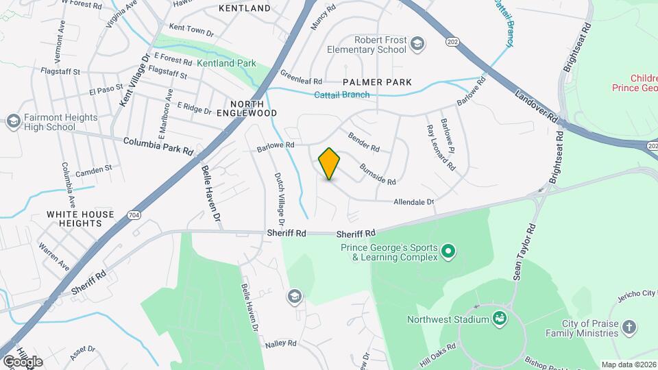 7619 Allendale Dr Map and Location Details