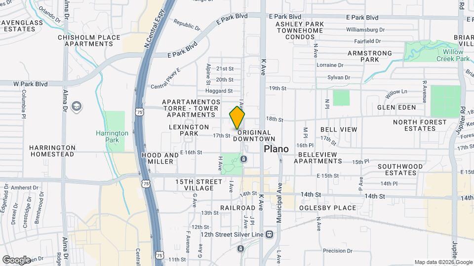 913 17th St Map and Location Details