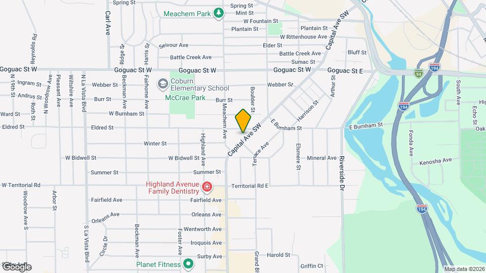 530 Capital Ave SW, Unit Unit4 Map and Location Details