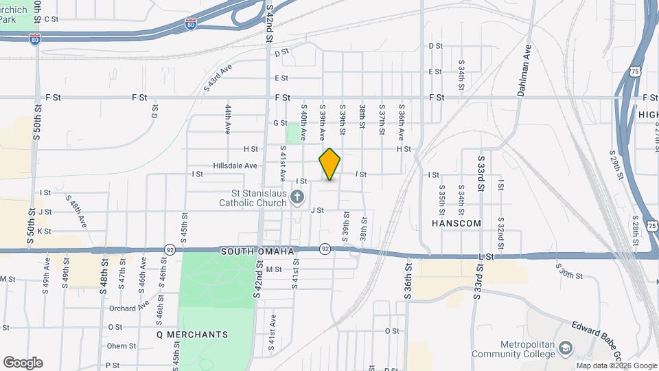 3914 Patterson St Map and Location Details