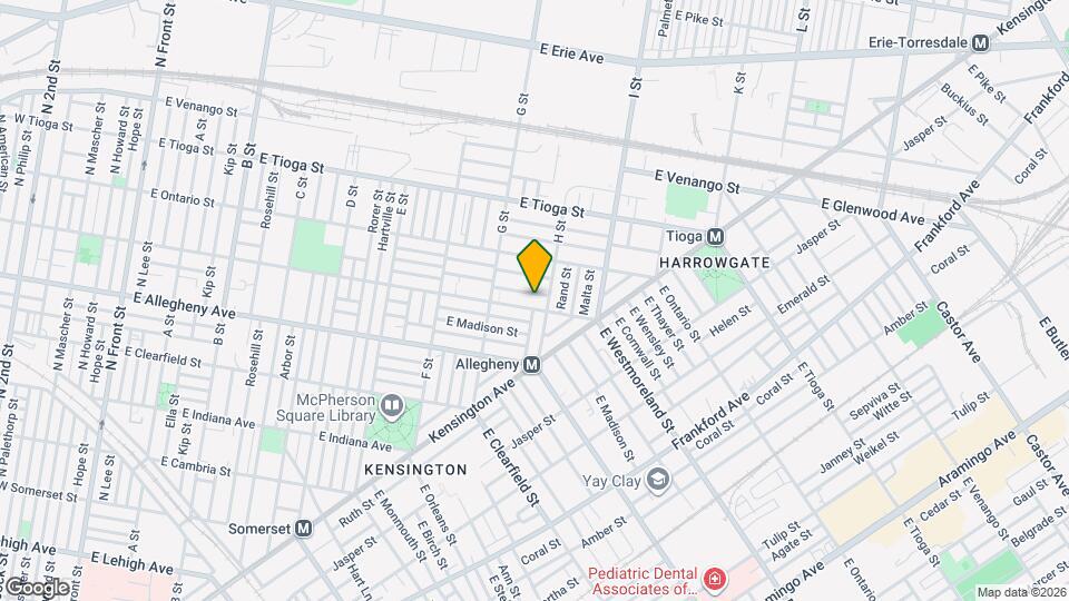 862 E Cornwall St Map and Location Details
