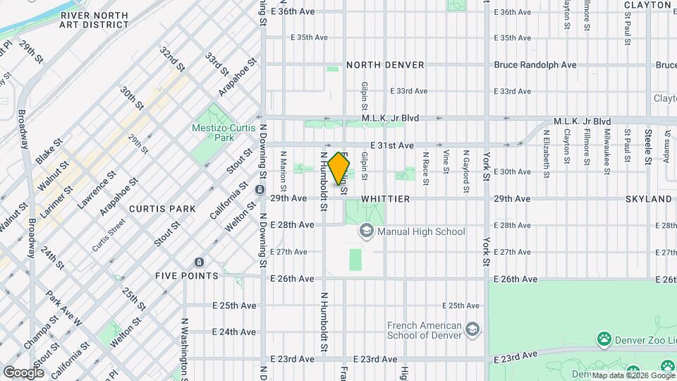 2915 Franklin St Map and Location Details