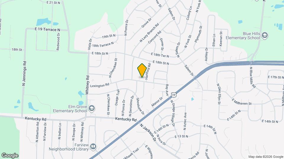 1601 Concord Ct Map and Location Details