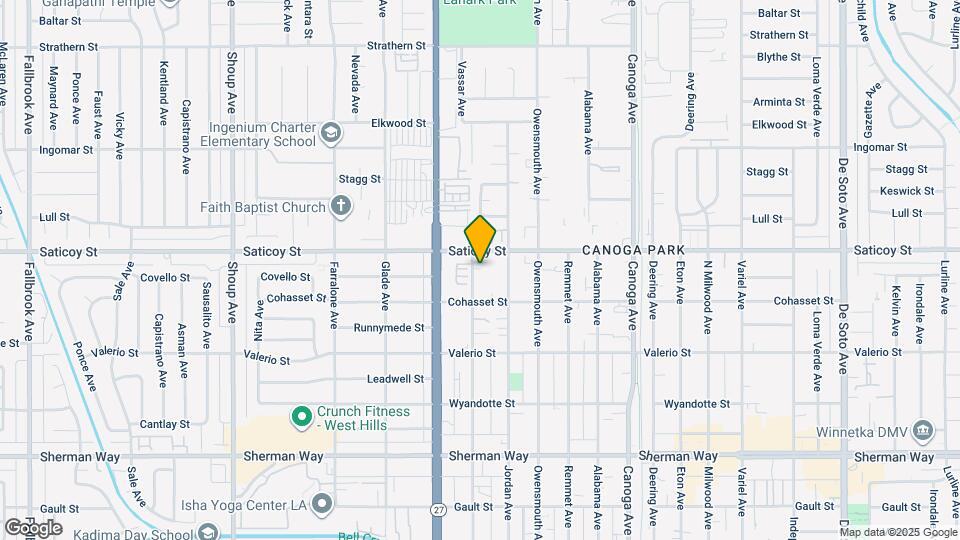 7538 Vassar Ave Mapa y Detalles de la Ubicación
