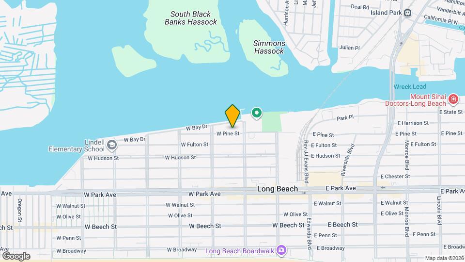 227 W Pine St Map and Location Details