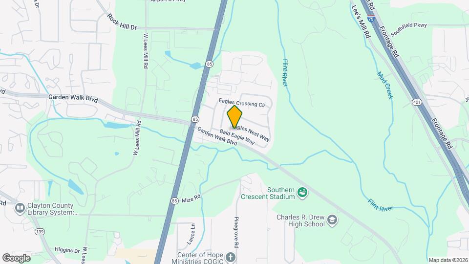 447 Bald Eagle Way Map and Location Details