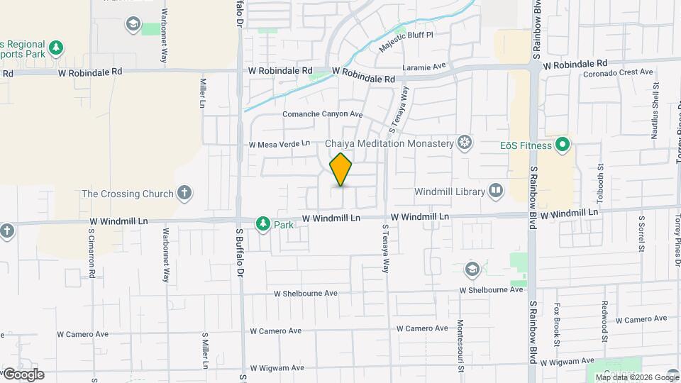 7493 Longhorn Lodge Ave Map and Location Details
