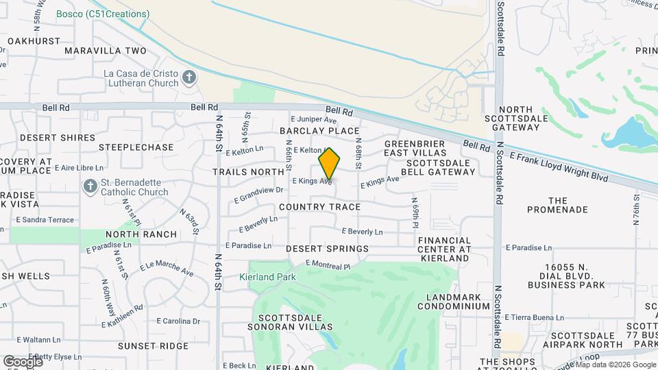 6729 E Kings Ave Map and Location Details