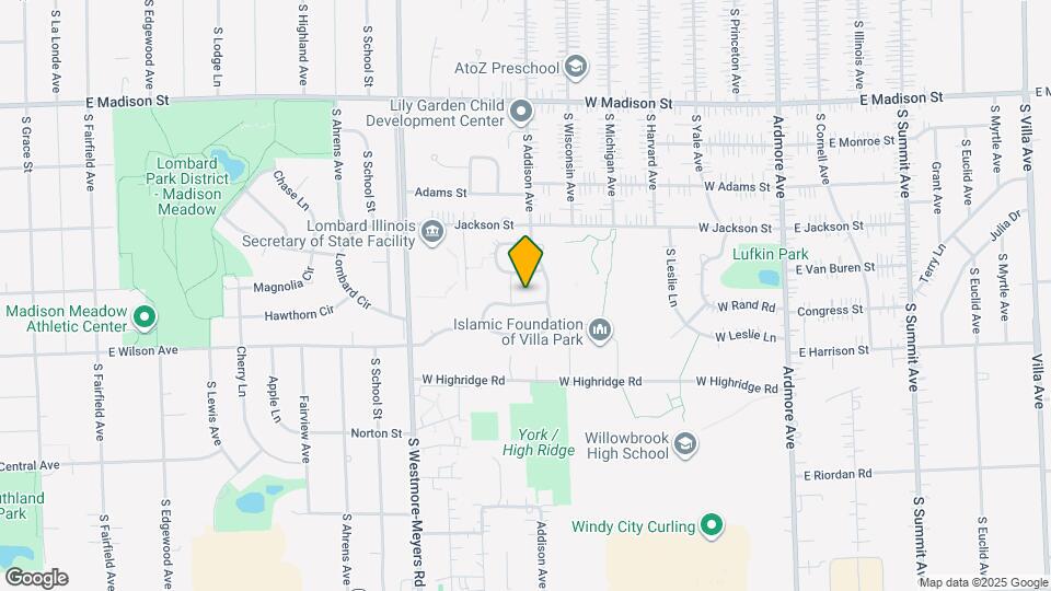 1142 E Wilson Ave Map and Location Details