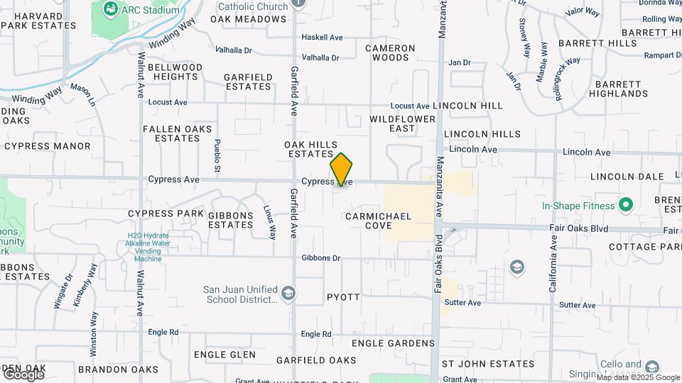 5612 Cypress Ave Map and Location Details