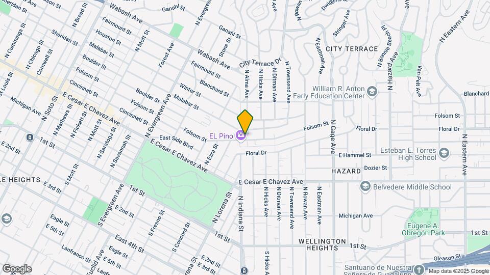 3313 Folsom St Map and Location Details
