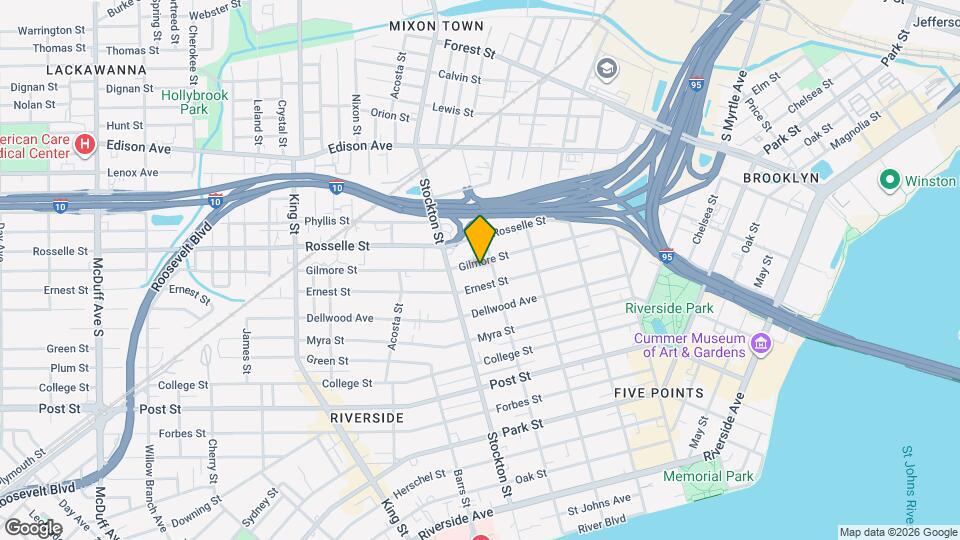 2316 Gilmore St Map and Location Details