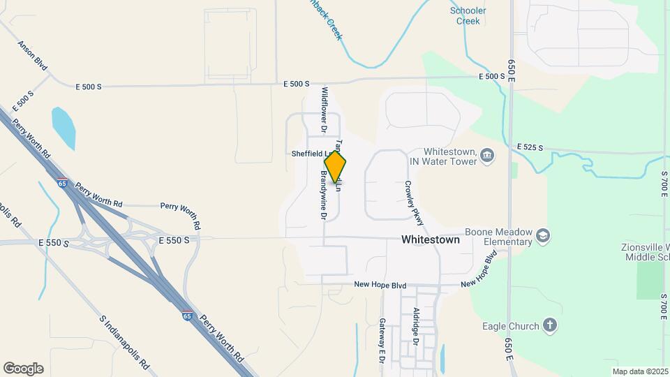 5340 Tanglewood Ln Map and Location Details