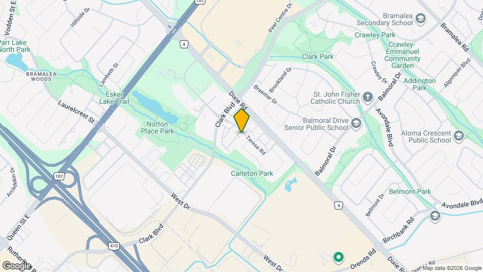 86 Carleton Pl Map and Location Details