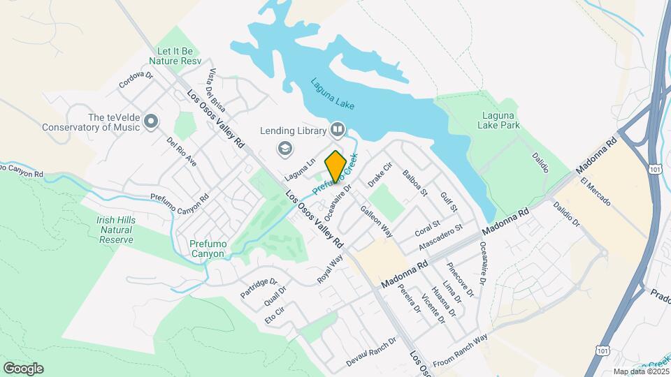 1184 Oceanaire Dr Map and Location Details