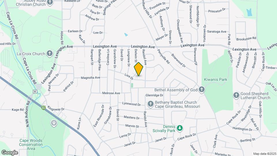 2560 Lisa Dr, Unit 4 Mapa y Detalles de la Ubicación