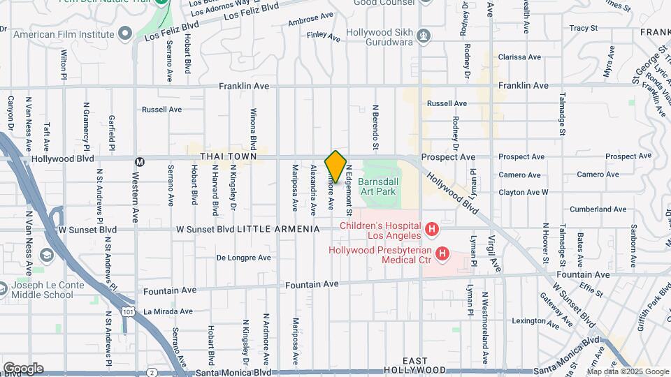 1608 Kenmore Ave Mapa y Detalles de la Ubicación