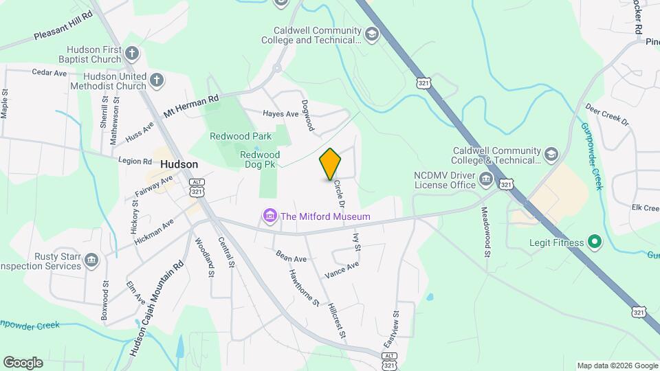 1410 Dillard Ln Map and Location Details