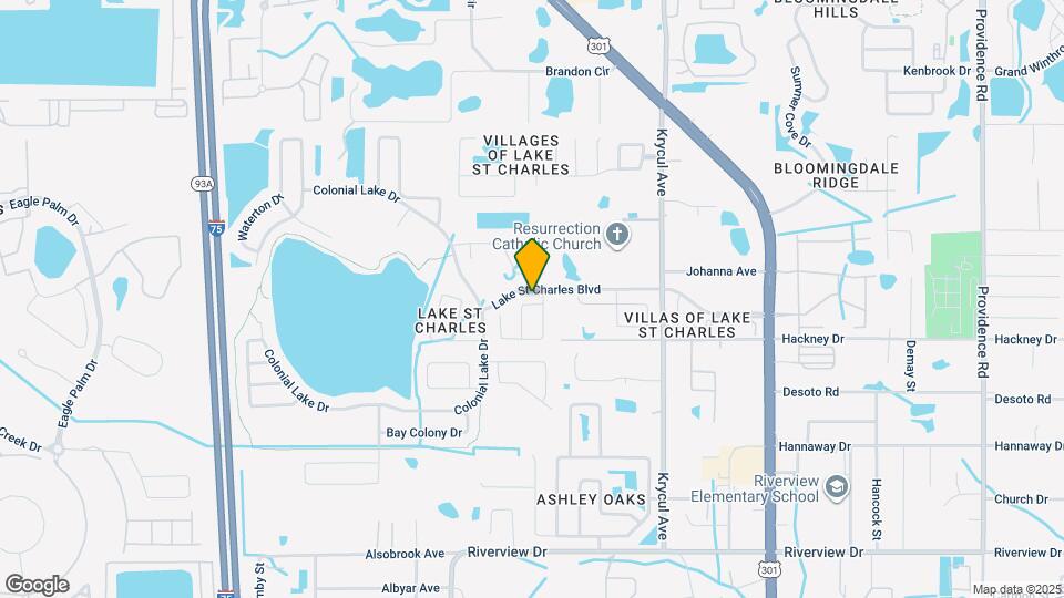 10224 Merrimac Manor Dr Map and Location Details