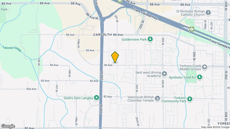 20077 84 Av Map and Location Details