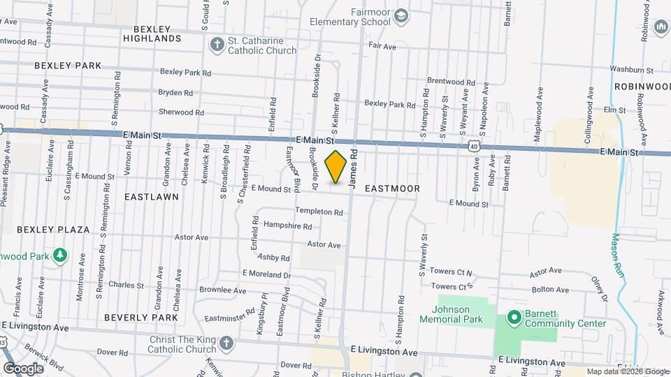3064 E Mound St Mapa y Detalles de la Ubicación