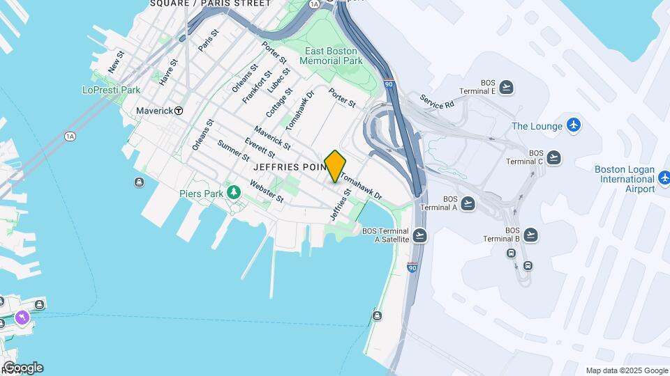 244 Everett St Mapa y Detalles de la Ubicación