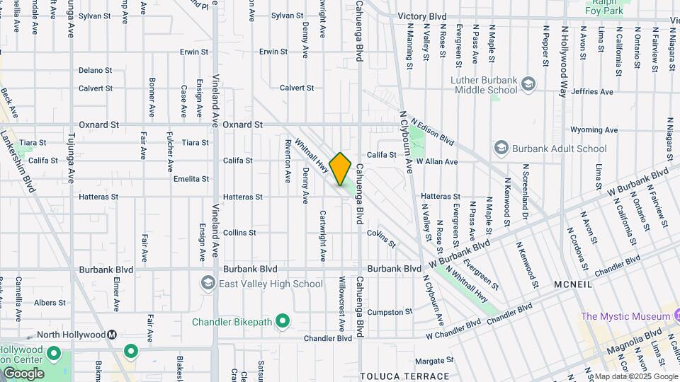 5815 Whitnall Hwy, Unit B Mapa y Detalles de la Ubicación
