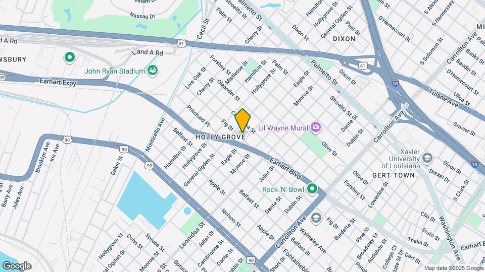 8813 Fig St Map and Location Details