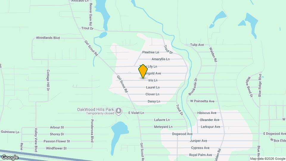 190 Iris Ln Map and Location Details