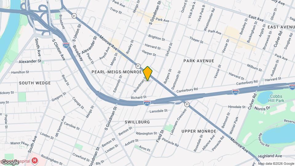 9 Sumner Park, Unit Unit 3 Upstairs Map and Location Details