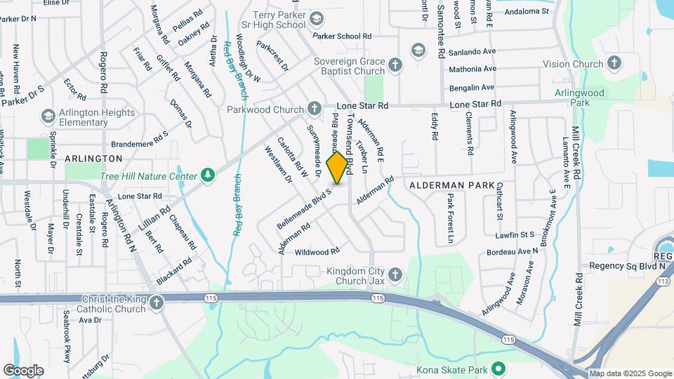 7930 Bellemeade Blvd Map and Location Details