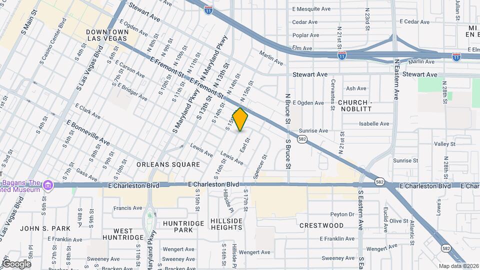 147 S 16th St Map and Location Details