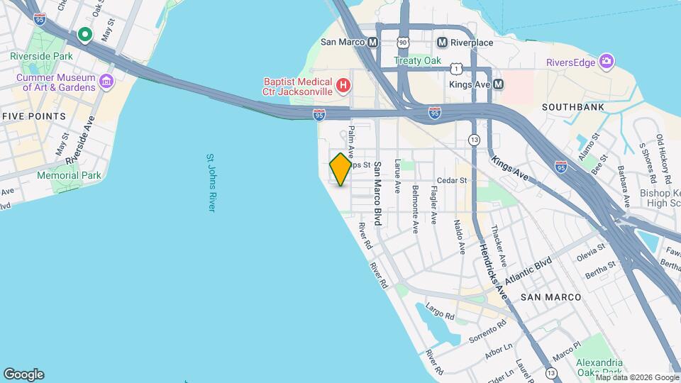 815 Lasalle St Map and Location Details