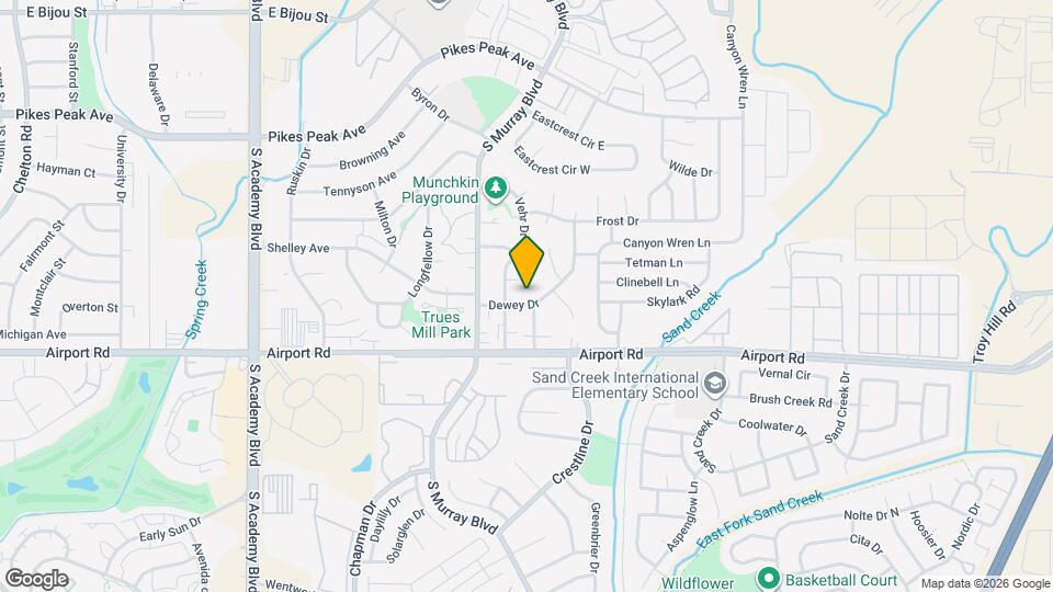 4320 Dewey Dr Map and Location Details