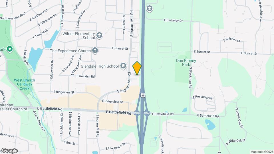 2754 S Glenview Ave Map and Location Details