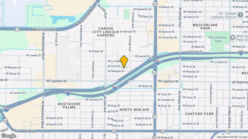4011 W Nassau St Map and Location Details