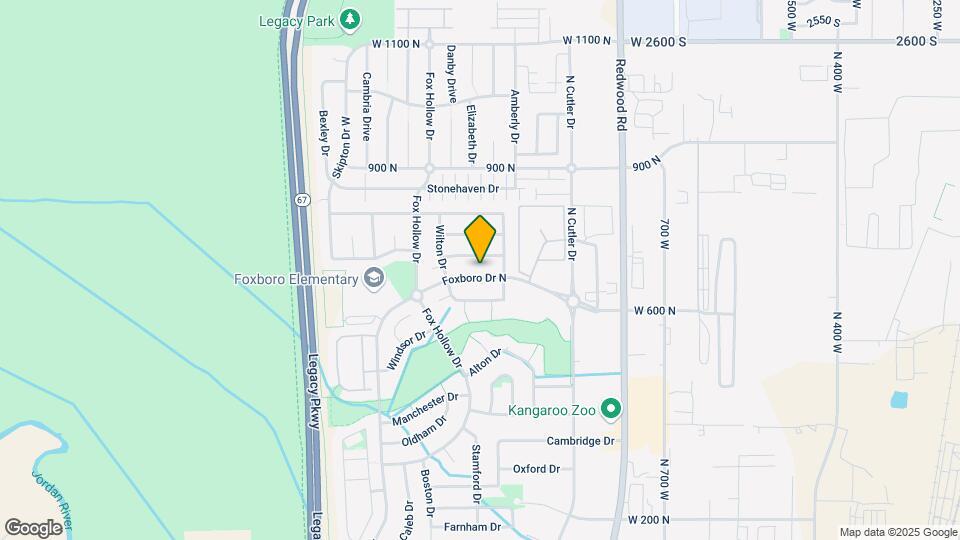 942 Foxboro Dr Map and Location Details