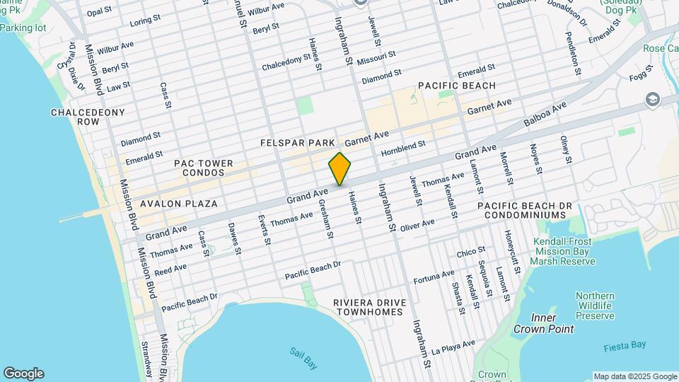 Oceanridge Apartment Map and Location Details
