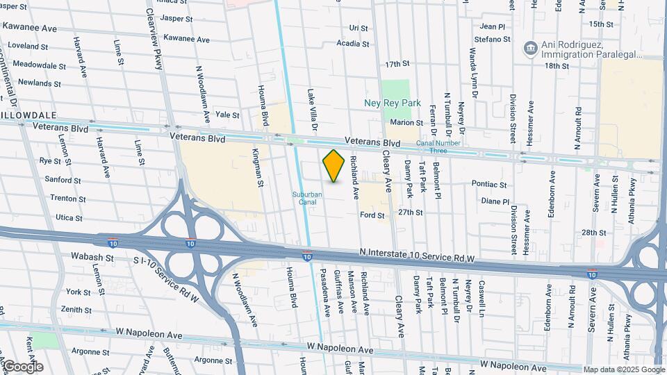 4028 Rye St Map and Location Details